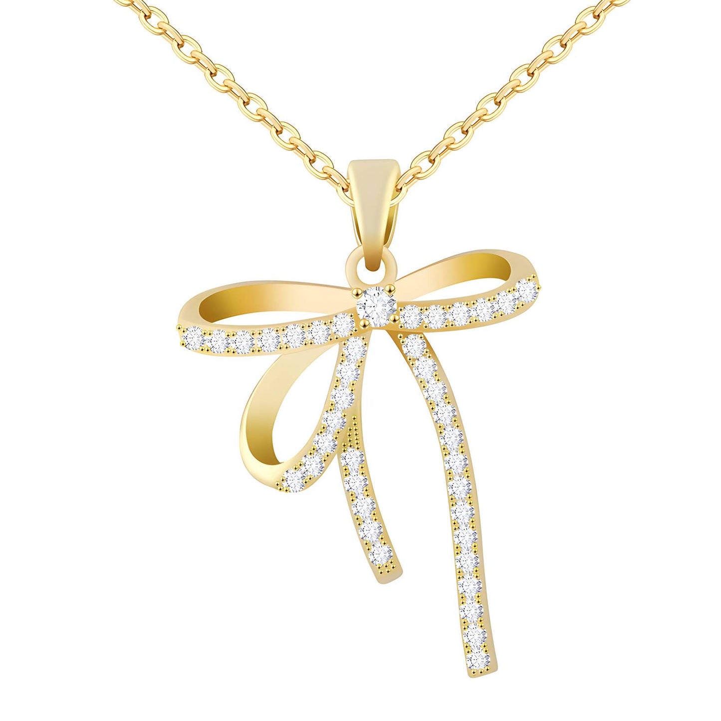Ballerina Pendant Necklace