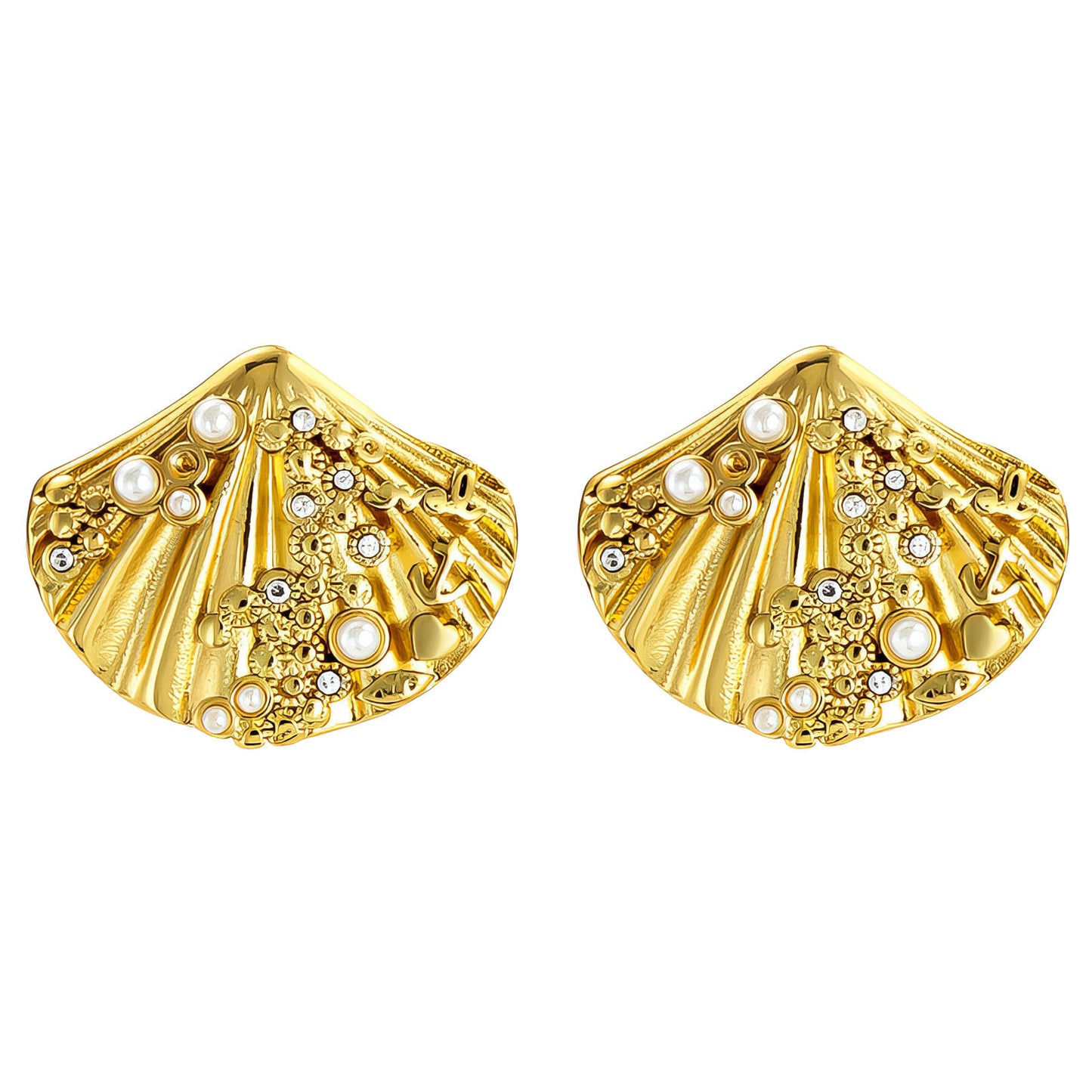 Aisla Seashell Earrings.