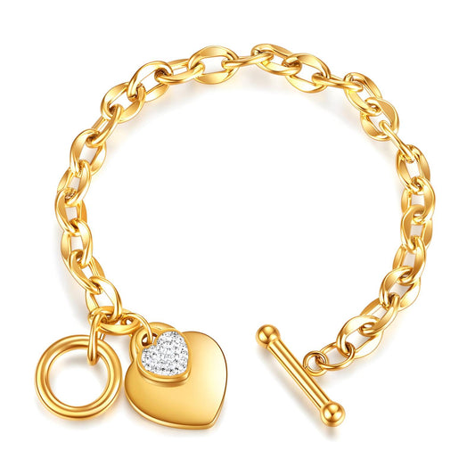 Faith | Love | Charm Bracelet