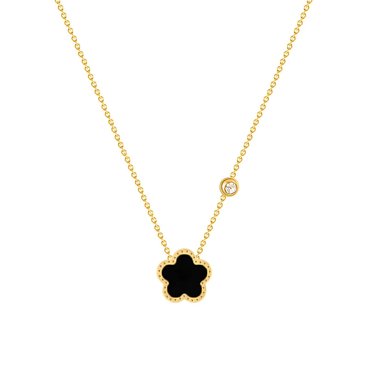Simone Clover Pendant Necklace