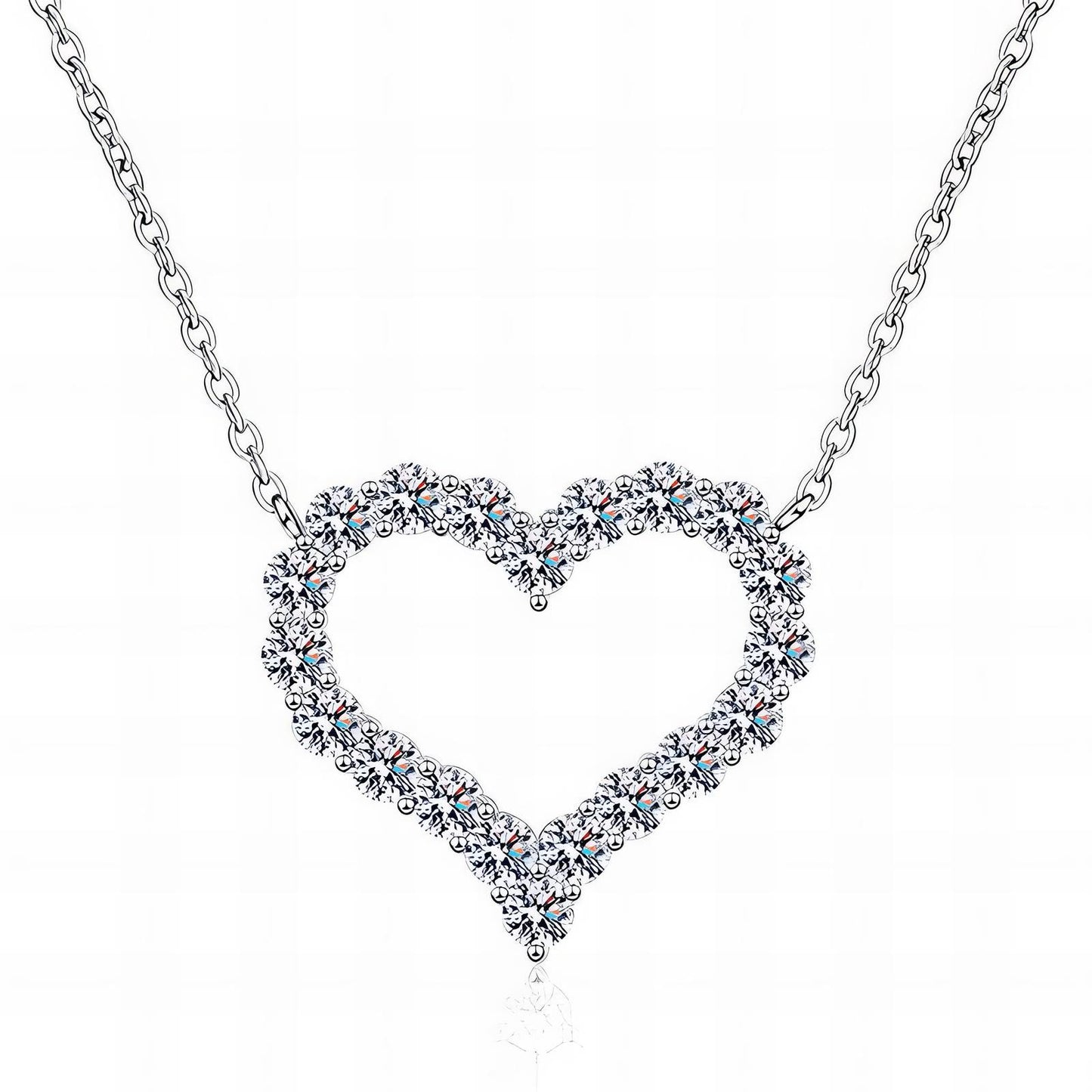 Sparkling Heart Necklace