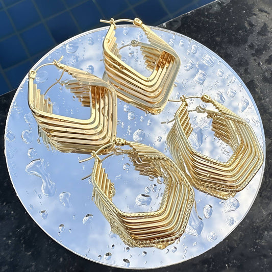 Arya Hoop Earrings.