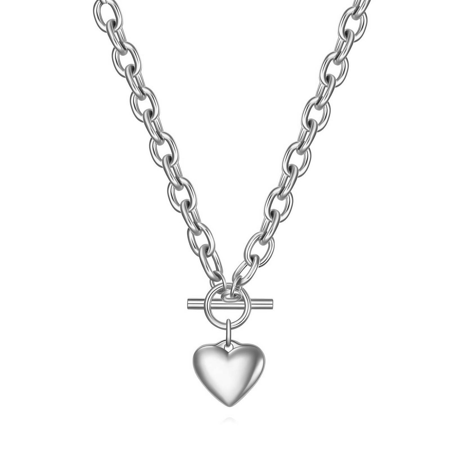 Faith | Love | Heart Necklace