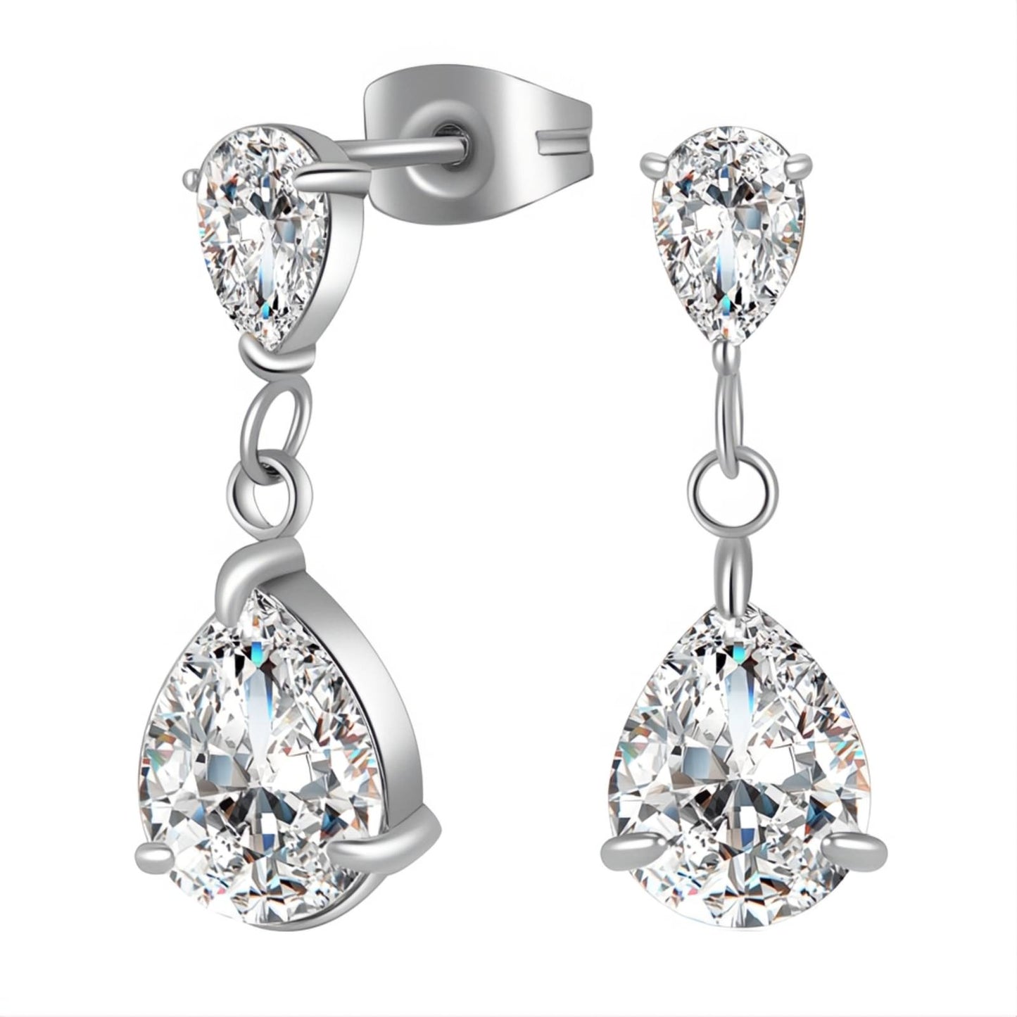 Crystal Drop Earrings