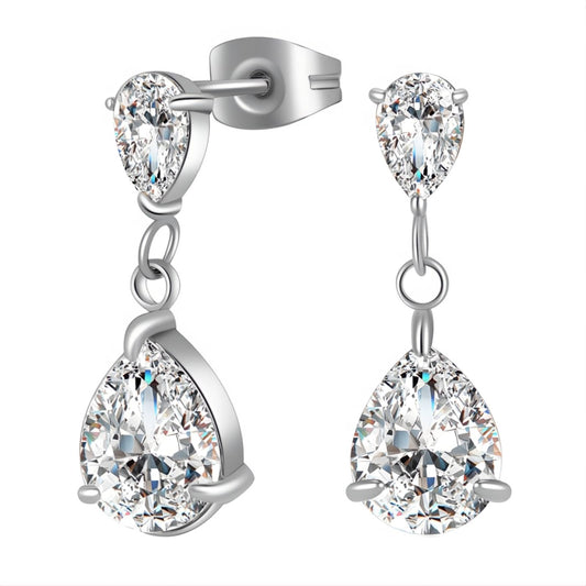 Crystal Drop Earrings