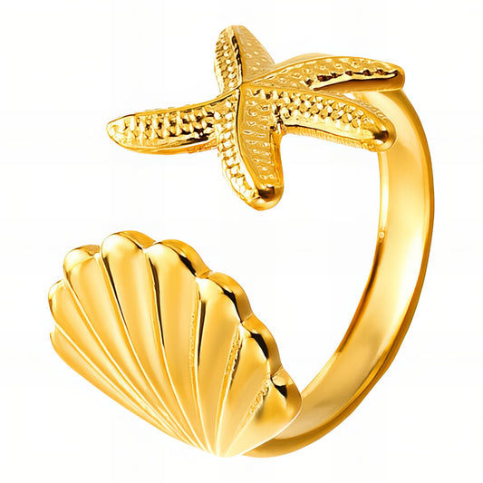 Cora Starfish Ring