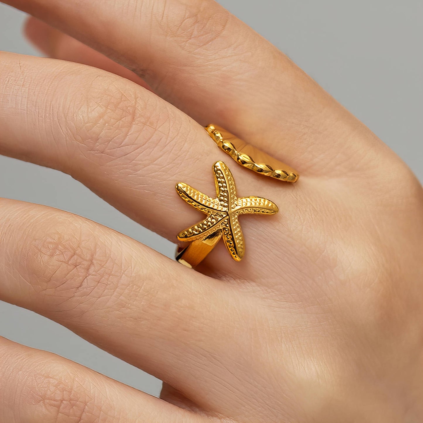 Cora Starfish Ring