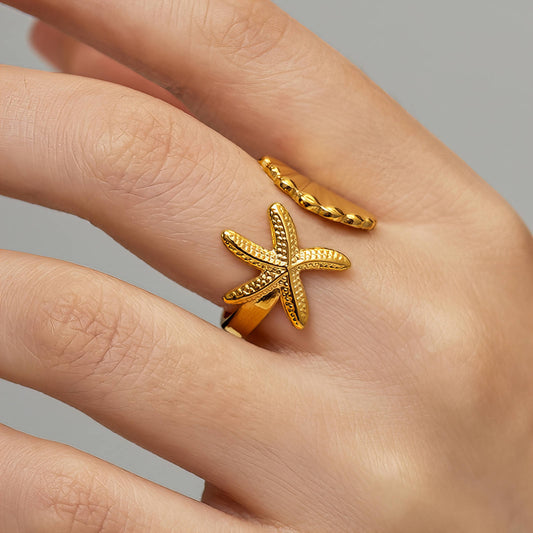 Cora Starfish Ring