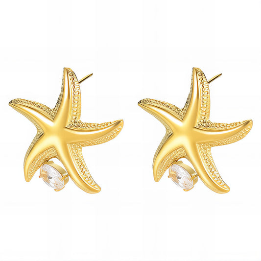 Ariel Starfish Earrings