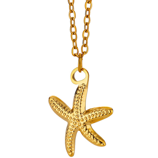 Sea-Stars Pendant Necklace.