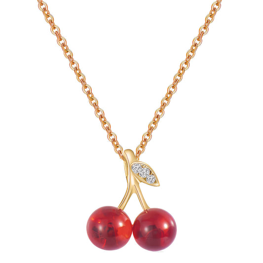 Nicki Cherry Necklace