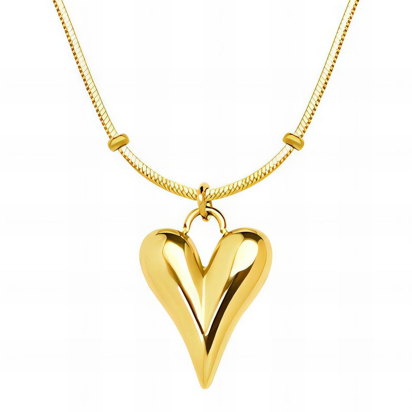 Elizabeth Heart Necklace.