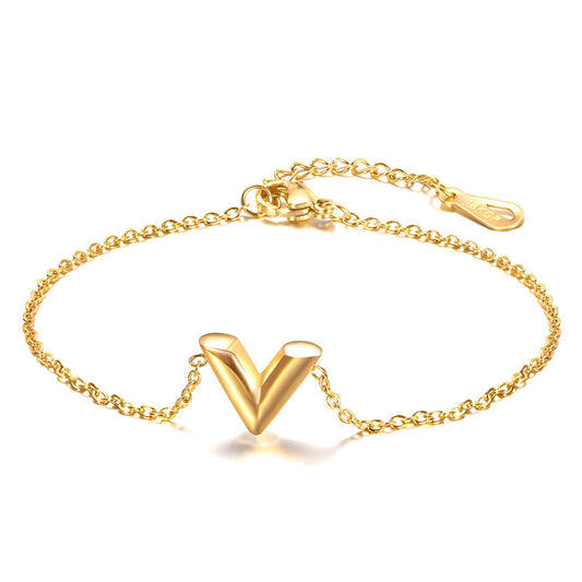 V Minimalist Bracelet