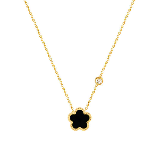 Simone Clover Pendant Necklace