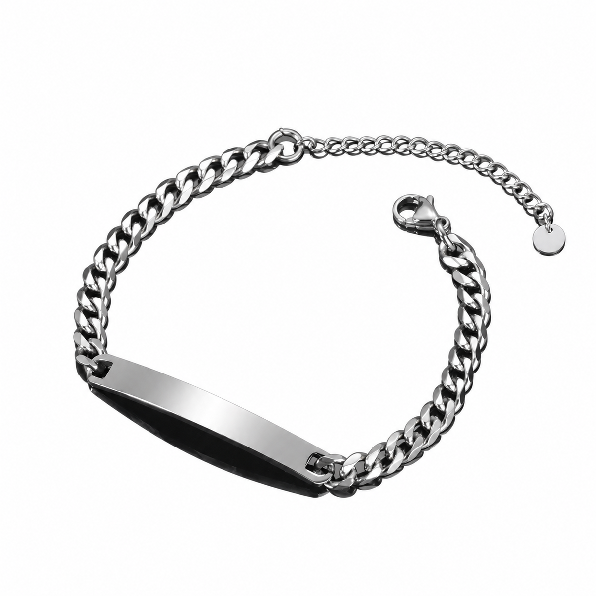 Dax Personalised Curb Chain ID Bracelet