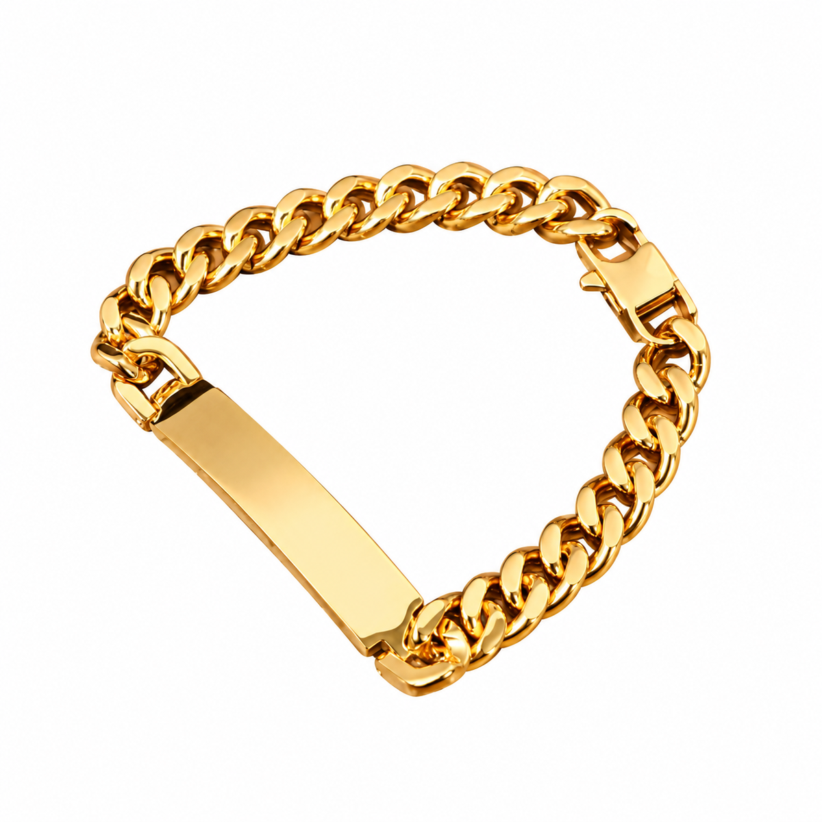 Kellan Personalised Classic Curb ID Bracelet
