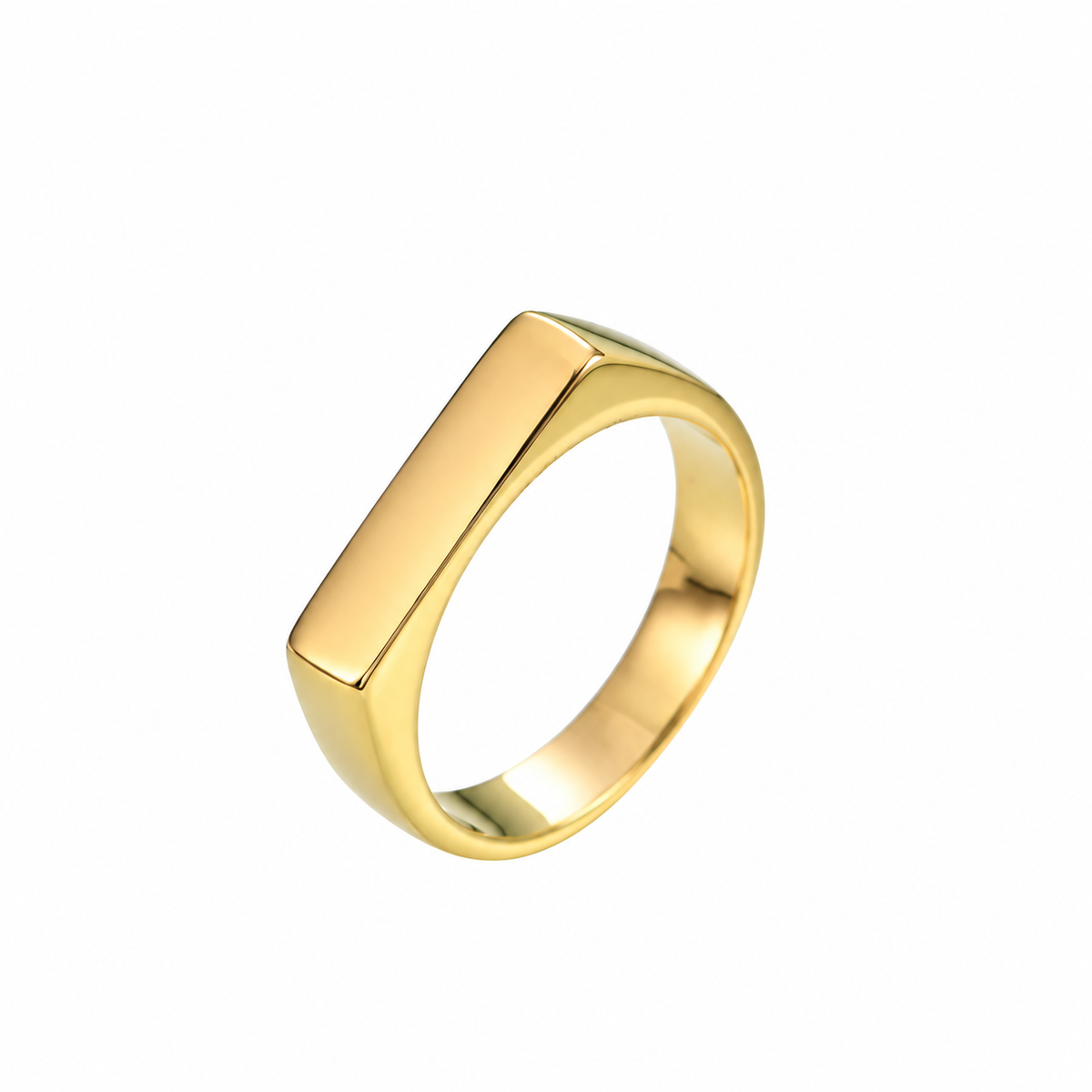 Sola Minimalist  Bar Ring