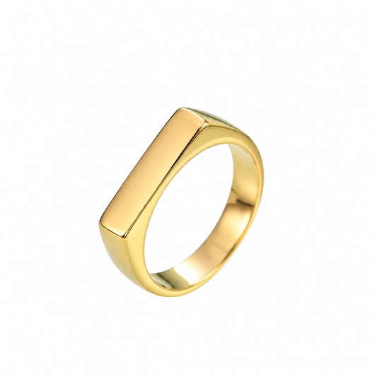 Sola Minimalist  Bar Ring